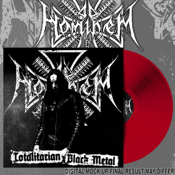 AD HOMINEM - Totalitarian Black Metal Bloodred LP